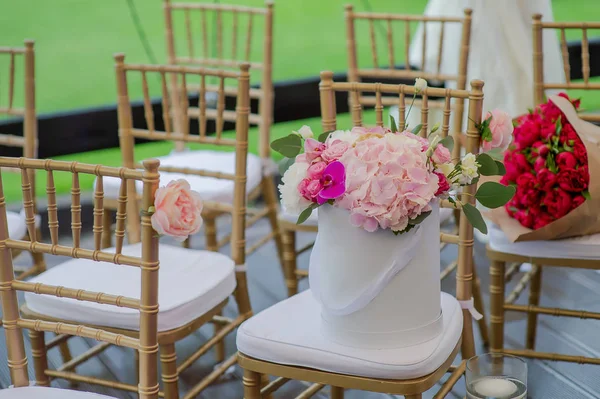 Decorações Casamento Flores — Fotografia de Stock