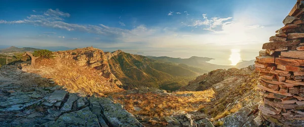 landscape thassos island greece 