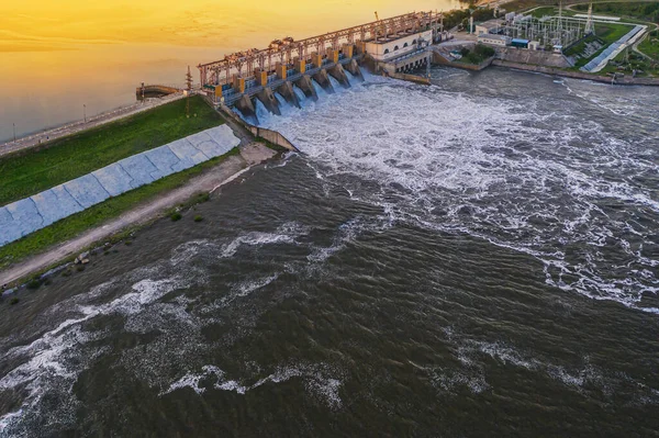 Panorâmica Central Hidroeléctrica — Fotografia de Stock