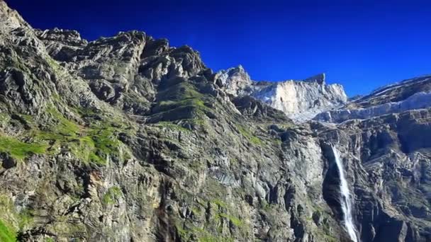 Pirineos Montañas Verano Paisaje — Vídeos de Stock