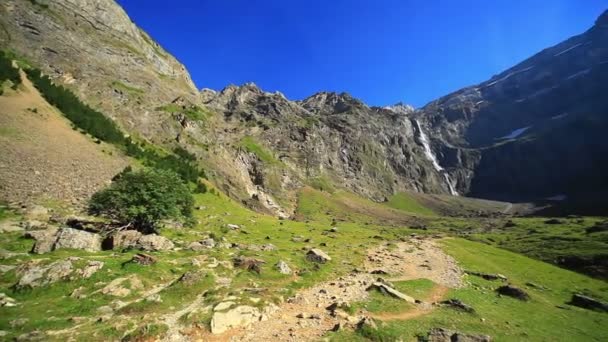 Pirenéus Montanhas Paisagem Verão — Vídeo de Stock