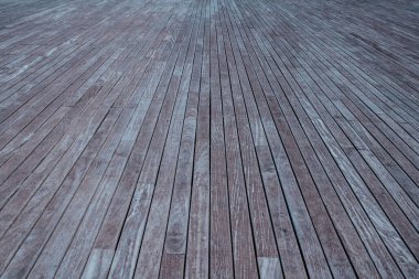 Açık havada ahşap zemin soyut arka plan ve perspektif