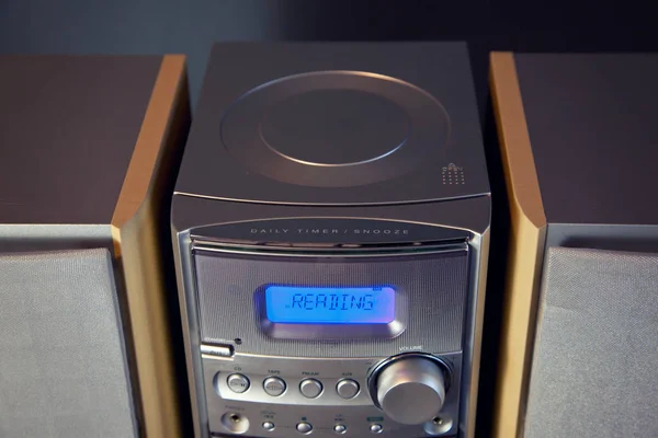 Audio Compact component mini stereo systeem — Stockfoto