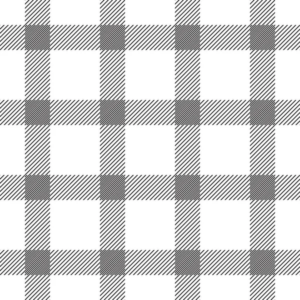 Textile Checkered Seamless Pattern — Stock Vector