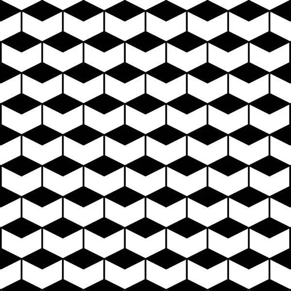 Sömlöst mönster med hexagoner — Stock vektor