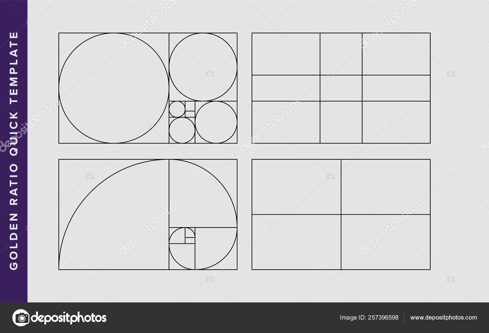 Golden Ratio Template Logo Vector Illustration Golden - vrogue.co