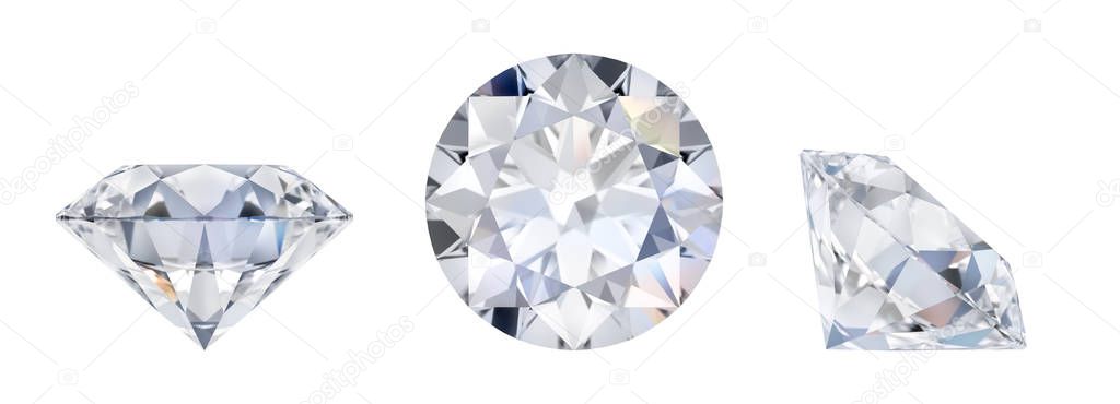 diamond in three dimensions