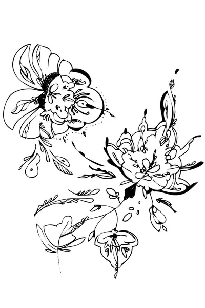 a vector image beautiful abstract floral background