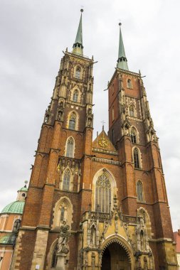 Wroclaw, Polonya 'daki Aziz John Katedrali