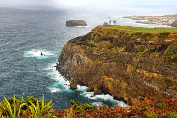 Vista Costa Oeste Isla Sao Miguel Desde Mirador Ponta Escalvado — Foto de Stock