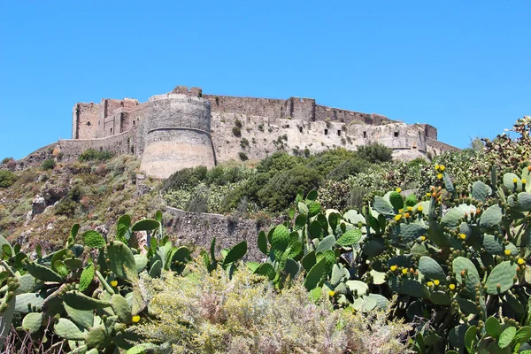 Castelo de Milazzo, Sicília, Itália — Fotografia de Stock