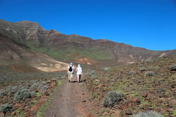 Montagnes sur Fuerteventura près de Morro Jable — Photo