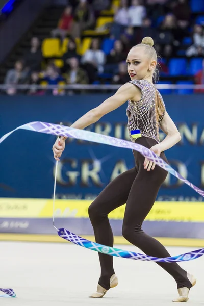 Rytmisk Gymnastik International Cup i Kiev - Stock-foto