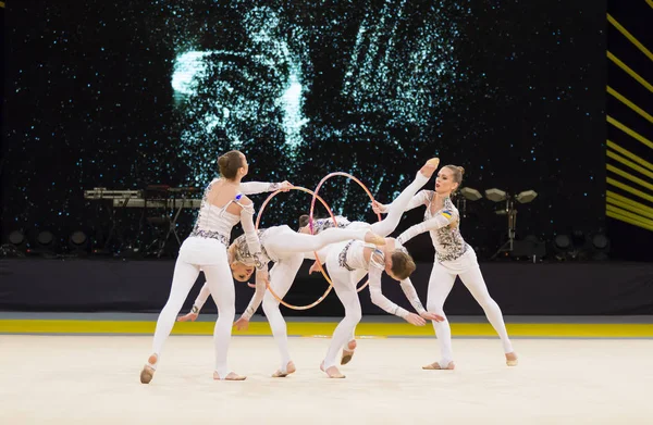Rytmisk gymnastikk Internasjonal cup i Kyiv – stockfoto