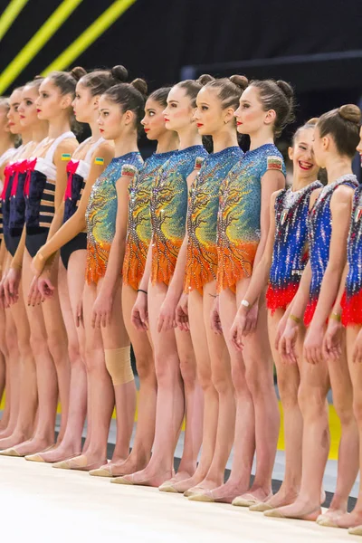 Rhythmic Gymnastics International Cup a Kiev — Foto Stock