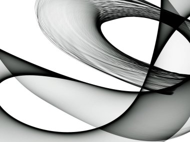 Soyut oluşturulmuş siyah beyaz desen arkaplanı