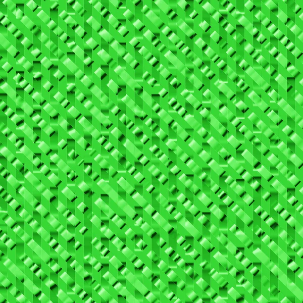 Abstrakt Erzeugte Relief Geometrische Muster Grünen Hintergrund — Stockfoto