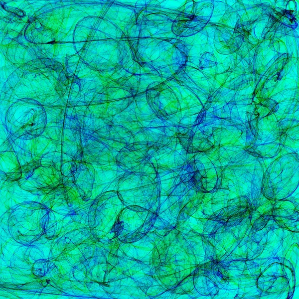 Abstracte Gegenereerde Groen Blauwe Patroon Voor Achtergrond Ontwerp — Stockfoto