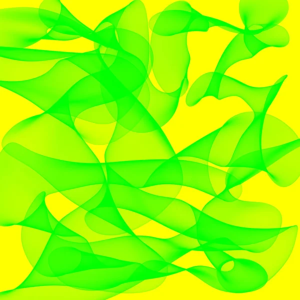 Abstract Generated Green Yellow Pattern Background Design — Stock Photo, Image