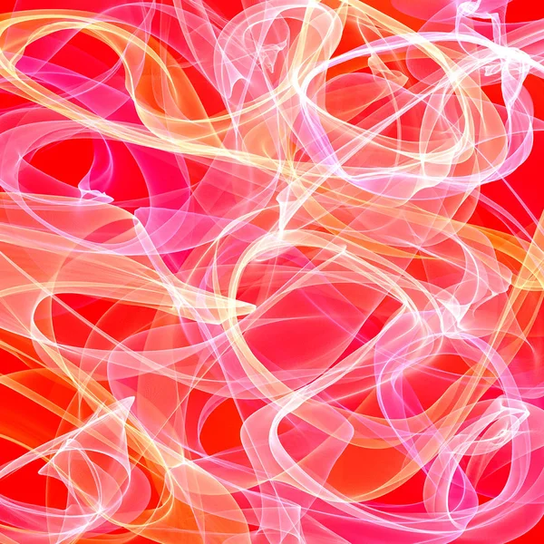 Abstracte Gegenereerde Rood Geel Licht Patroon Voor Achtergrond Ontwerp — Stockfoto