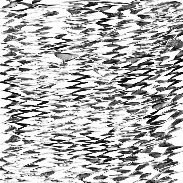 Abstract Generated Black White Pattern Background — Stock Photo, Image