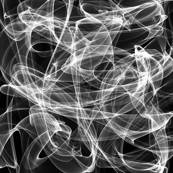 Fondo Patrón Blanco Negro Generado Abstracto — Foto de Stock