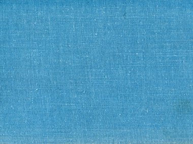 Doğal keten çizgili kaba dokulu mavi kumaş.