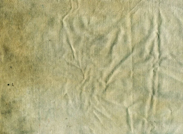 Dirty Stained Linen Striped Textured Sacking Burlap Background — Stock Photo, Image