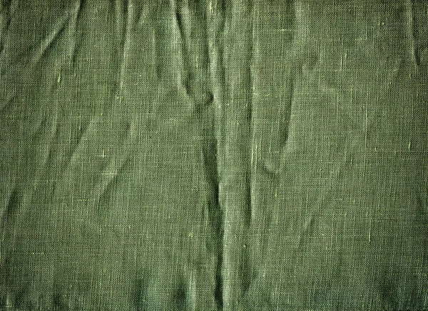 Natürliche Leinen Gestreift Grob Strukturiert Stoff Textil — Stockfoto