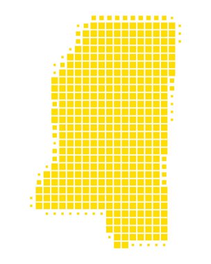 Mississippi doğru Haritası