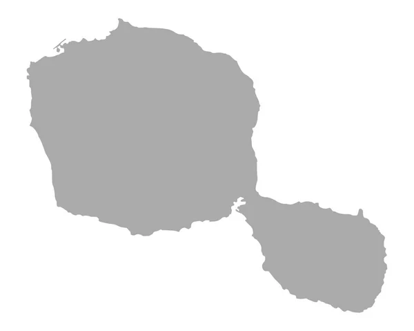 Přesná Mapa Tahiti — Stockový vektor