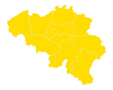Doğru Belçika Haritası