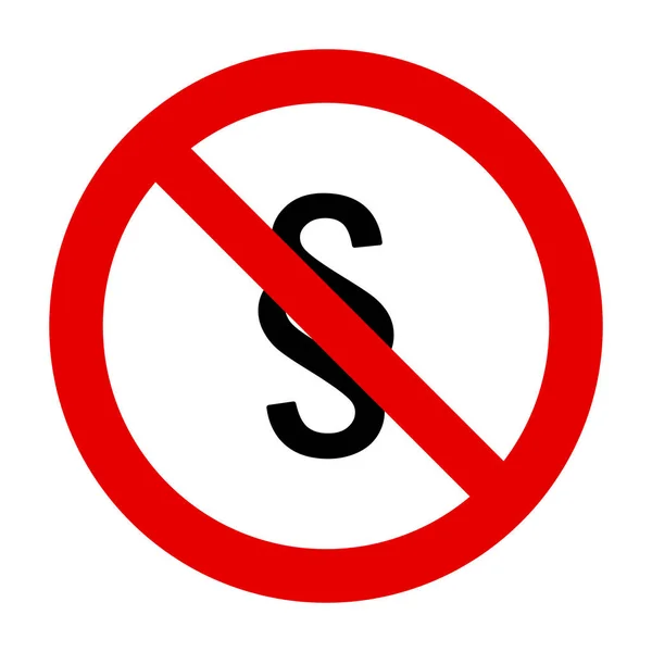 Paragraphe et signe d'interdiction — Image vectorielle