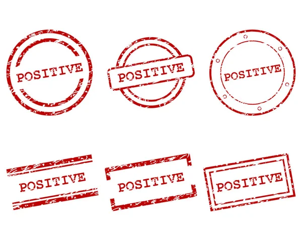 Timbres positifs — Image vectorielle