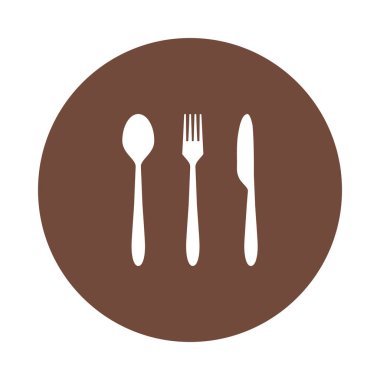 Çatal bıçak takımı ve daire