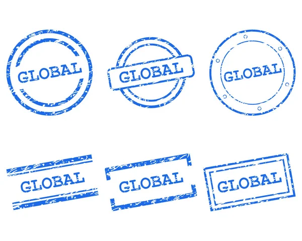 Глобальные марки — стоковый вектор
