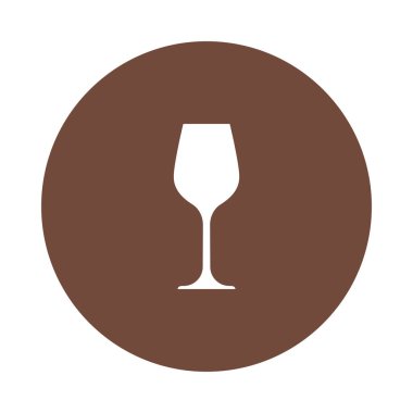 Şarap kadehi ve daire