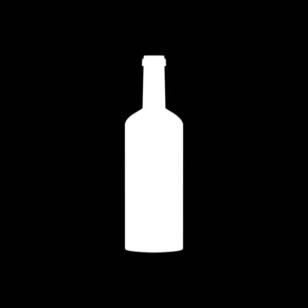 Бутылка и фон — стоковый вектор