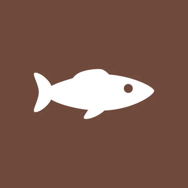Fisch und Hintergrund — Stockvektor