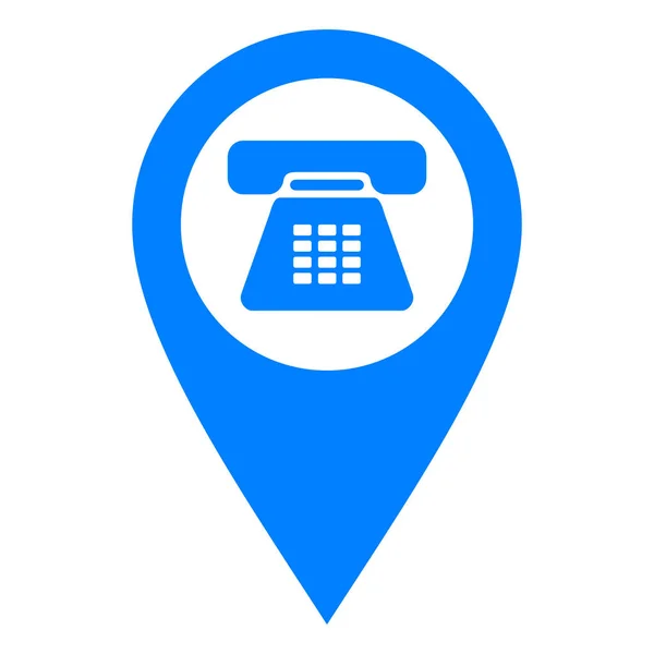 Pincode voor telefoon en locatie — Stockvector