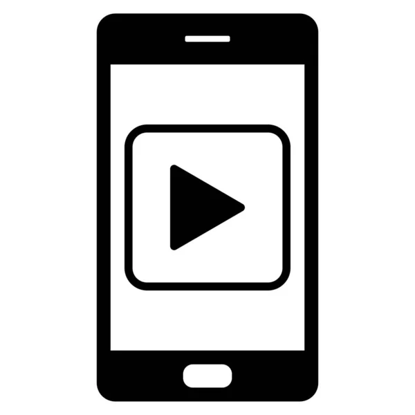 Video und Smartphone — Stockvektor