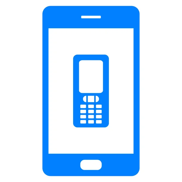 Мобильный телефон и смартфон — стоковый вектор