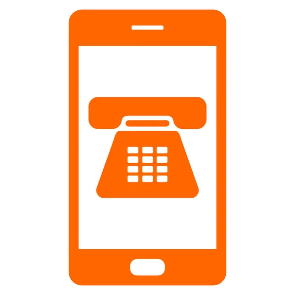 Telefoon en smartphone — Stockvector
