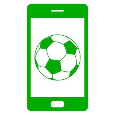Futbol topu ve Smartphone