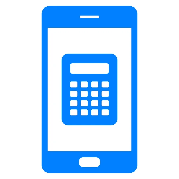Calculatur e smartphone —  Vetores de Stock