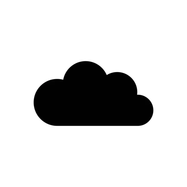 Wolke und Hintergrund — Stockvektor