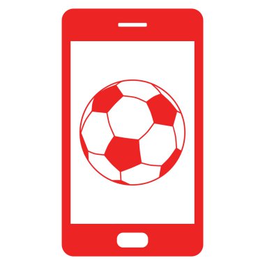 Futbol topu ve Smartphone