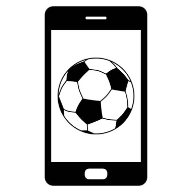 Futbol topu ve Smartphone