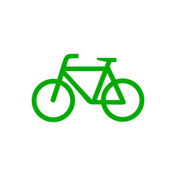 Bisiklet ve arka plan — Stok Vektör