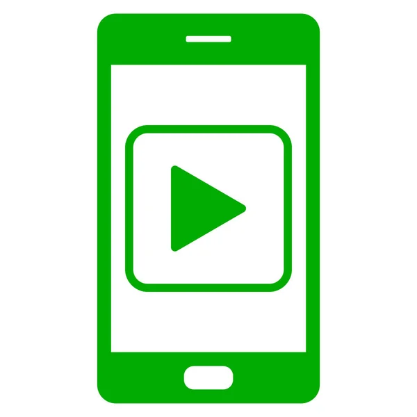 Video und Smartphone — Stockvektor